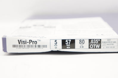 EV3 PXB35-05-57-080 Visi-Pro Balloon-Expandable Biliary Stnt. System .035inch(x)